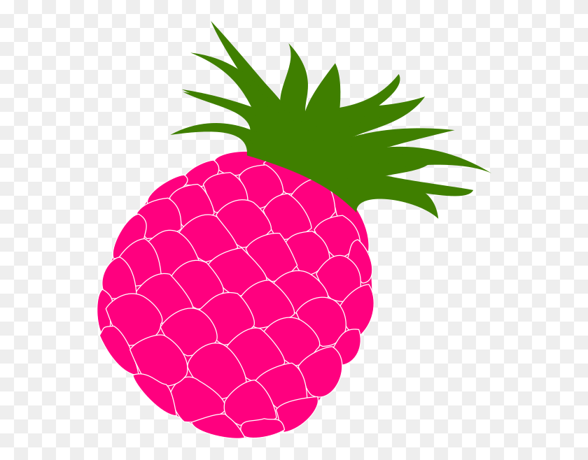 564x598 Pink Pineapple Transparent, Food, Tennis Ball, Tennis HD PNG Download