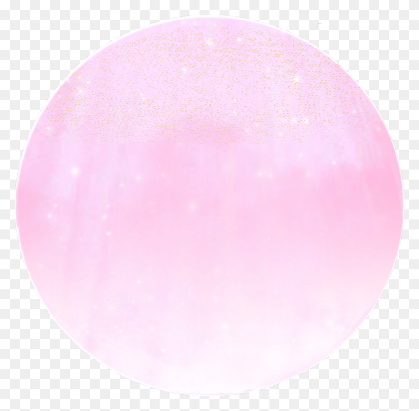 1024x1003 Pink Pinkbackground Circle Pinkcircle Aestheticpink Circle, Sphere, Ball, Crystal HD PNG Download