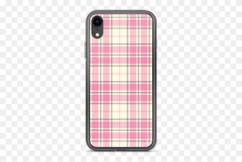 263x501 Pink Plaid Xr Case Mobile Phone Case, Phone, Electronics, Cell Phone Descargar Hd Png