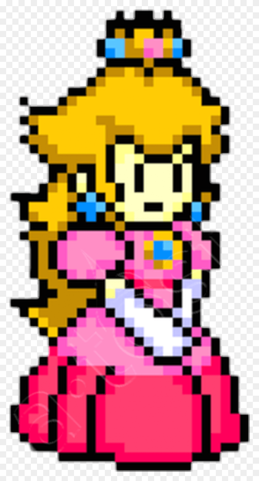 1024x1965 Pink Princess Peach Princesspeach Kawaii Mario Princess Peach 8 Bit, Rug, Graphics HD PNG Download