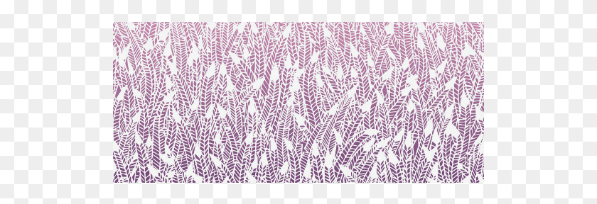 523x228 Pink Purple Ombre Feather Pattern White Manchester Paper, Rug, Lace Descargar Hd Png