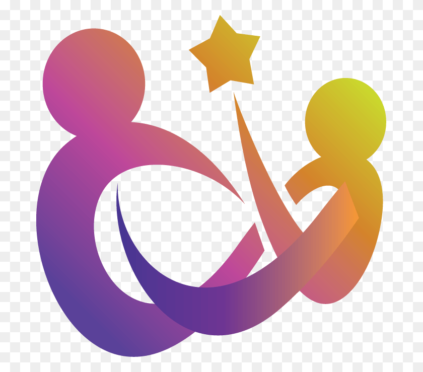 695x679 Pink Purple Yellow Logo Infinity People Logo, Symbol, Star Symbol, Juggling HD PNG Download