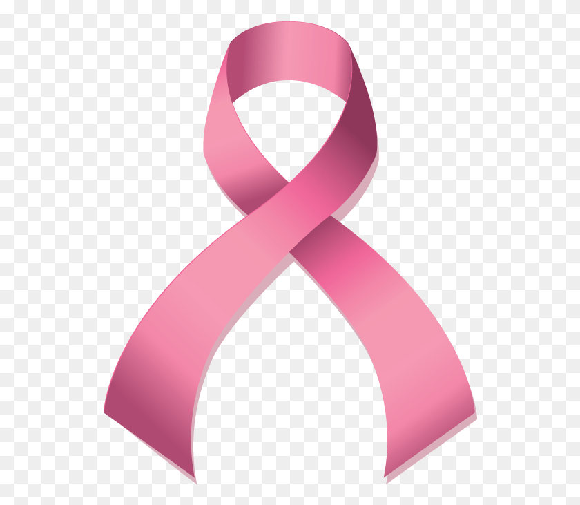 542x671 Pink Ribbon Transparent Images Pink October Symbol, Knot, Text, Alphabet HD PNG Download