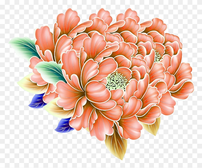 812x668 Pink Rose Youtube Thumbnail Banners Posters Vishivka Gladyu Pioni Shema, Plant, Flower, Blossom HD PNG Download
