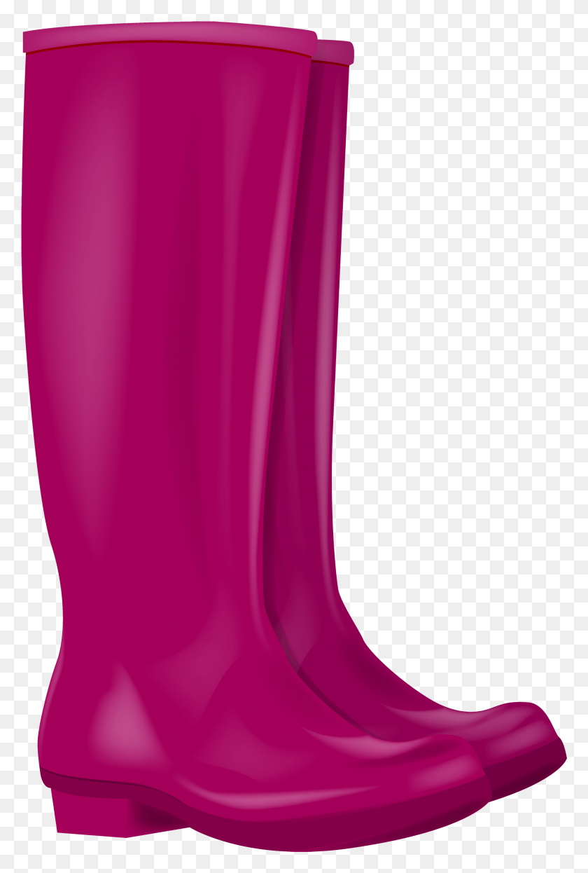 1908x2903 Pink Rubber Boots Clipart Image Rubber Boots, Clothing, Apparel, Footwear HD PNG Download