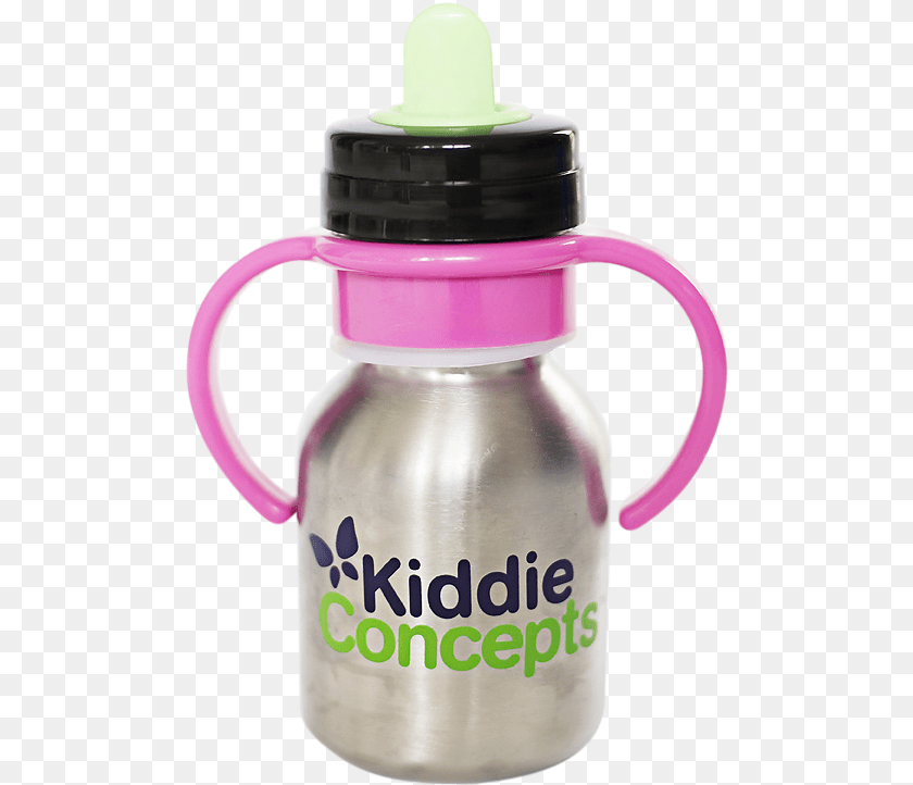 502x722 Pink Sippy Top Water Bottle, Water Bottle, Shaker Sticker PNG