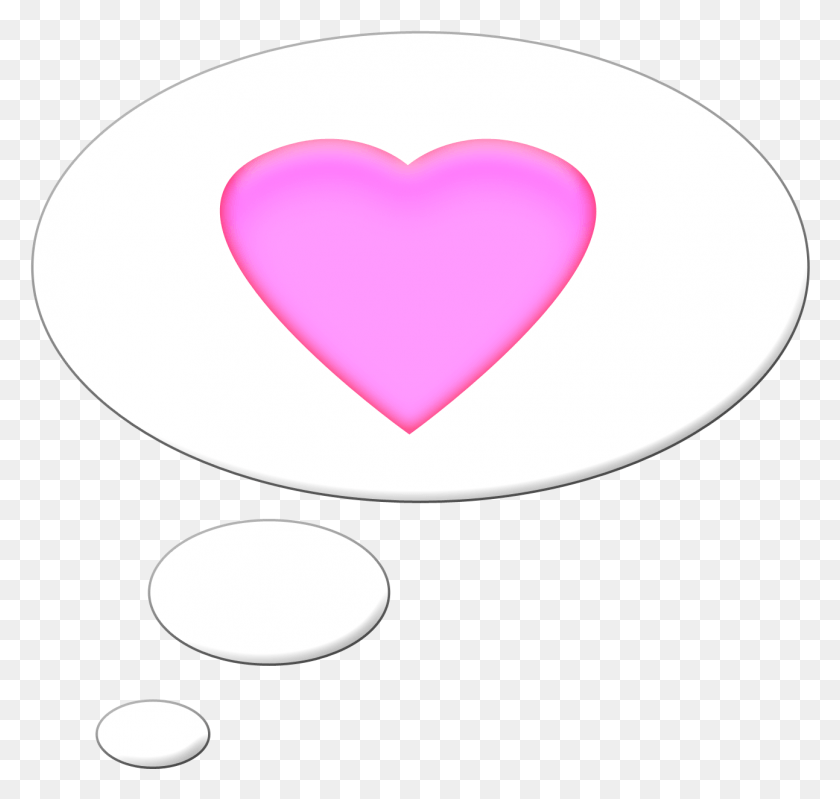 1293x1226 Pink Speech Bubble Heart Heart, Lamp, Heart, Pillow HD PNG Download