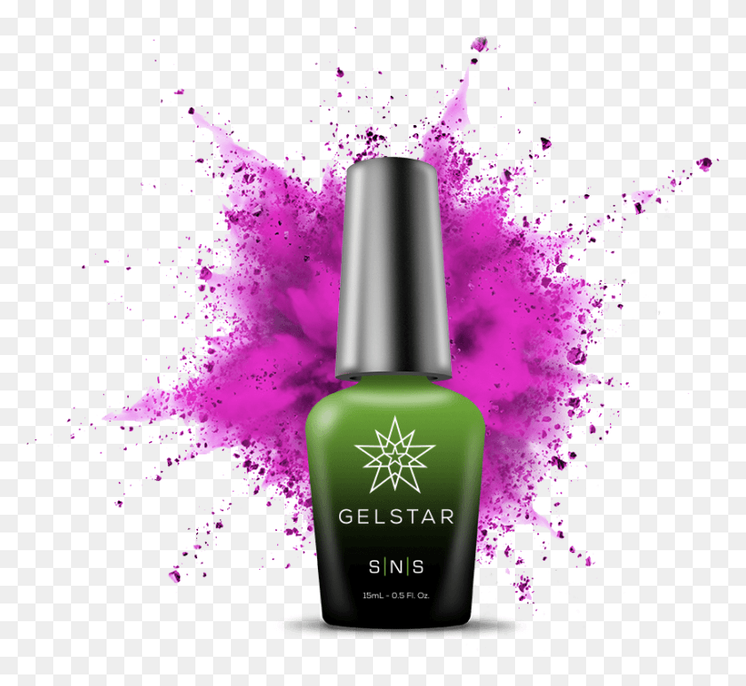849x777 Pink Splash Green Paint Explosion, Cosmetics, Bottle, Perfume Descargar Hd Png