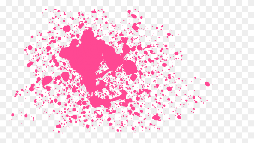 893x476 Descargar Png Pink Splash Pixshark Com Imágenes Galerías Con Pink Water Splash, Patrón, Ornamento, Fractal Hd Png