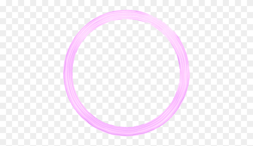 425x423 Pink Sticker Circle, Moon, Outer Space, Night HD PNG Download