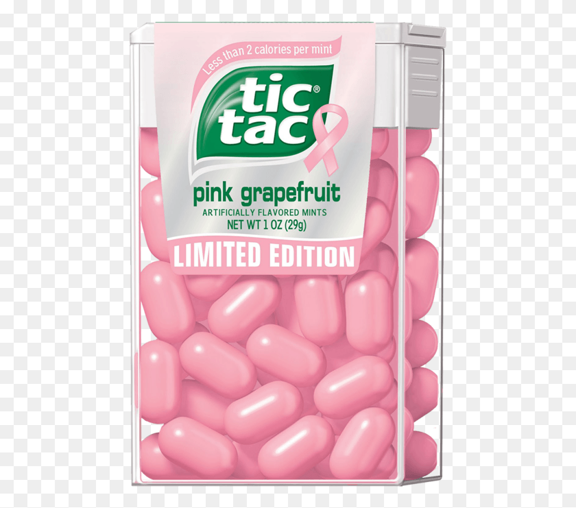 465x681 Pink Tic Tac Tic Tac Breast Cancer, Medication, Pill HD PNG Download