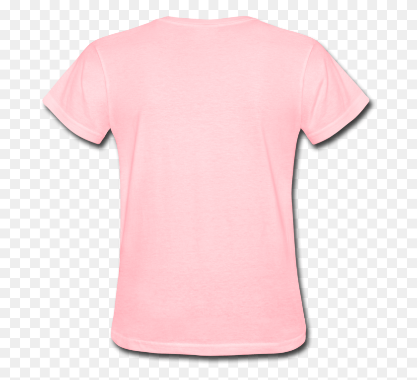 678x705 Pink Tshirt Women39S Baby Pink T Shirt, Clothing, Apparel, T-Shirt Descargar Hd Png