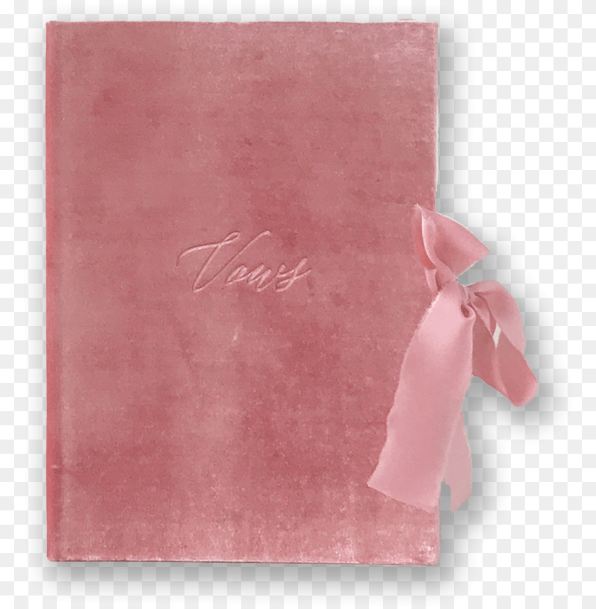 782x859 Pink Velvet Velvet Book Cover Transparent PNG