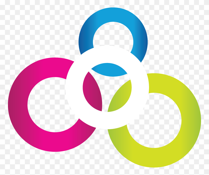 776x643 Pink White Green Blue Ring Triangle Logo Circle, Symbol, Trademark, Baseball Cap HD PNG Download