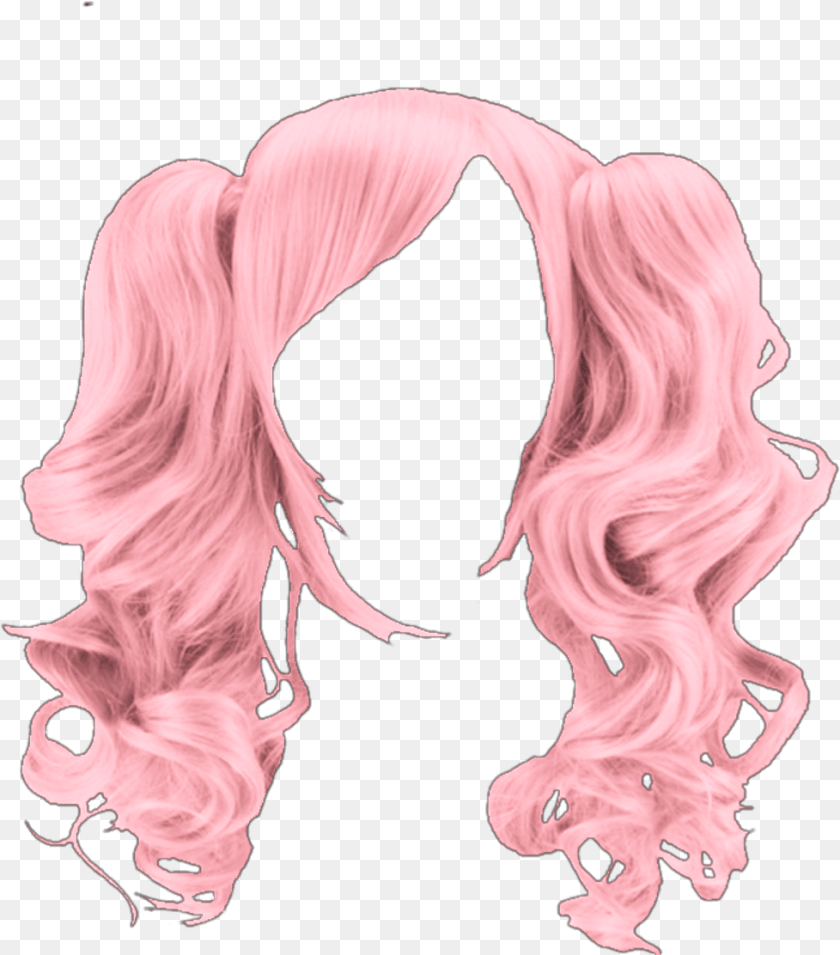 978x1112 Pink Wig, Adult, Female, Person, Woman Sticker PNG