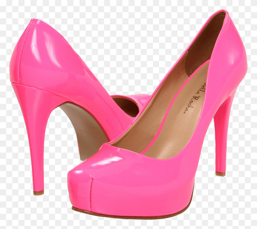 1400x1239 Pink Women Shoe Image Pink High Heels Transparent, Clothing, Apparel, Footwear HD PNG Download