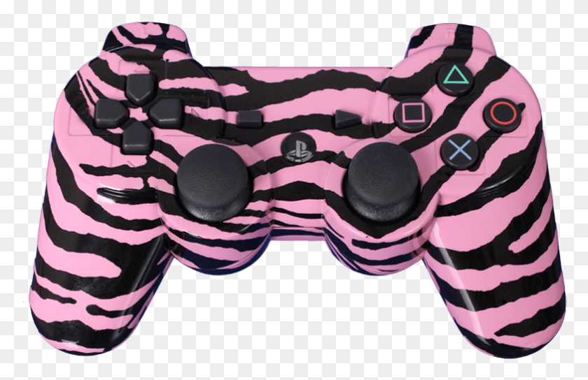 783x486 Pink Zebra Controller Game Controller, Clothing, Apparel, Electronics HD PNG Download