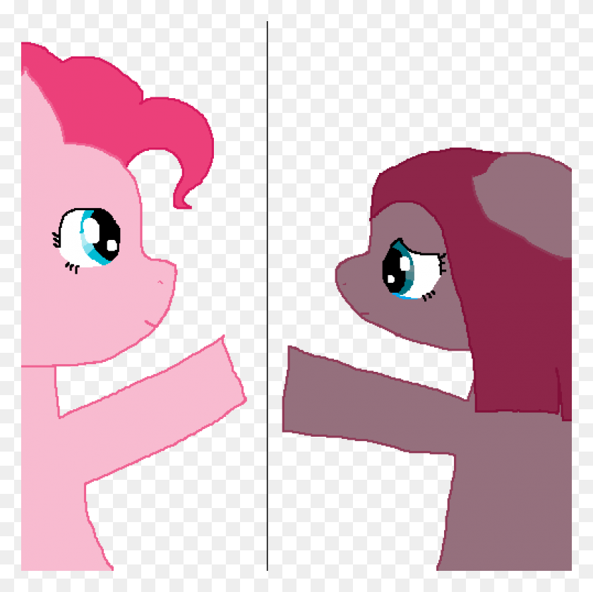 1000x1000 Pinkamena And Pinkie Pie Cartoon, Graphics, Face HD PNG Download