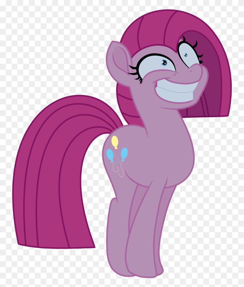 759x929 Pinkamena In Mlptm Version By Foreverbunkey123 Pinkamena Mlp The Movie, Face, Purple HD PNG Download