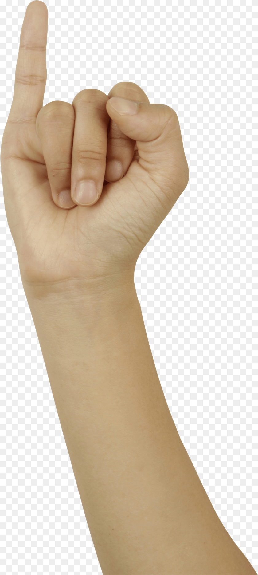 Pinky Finger Sign Language PNG