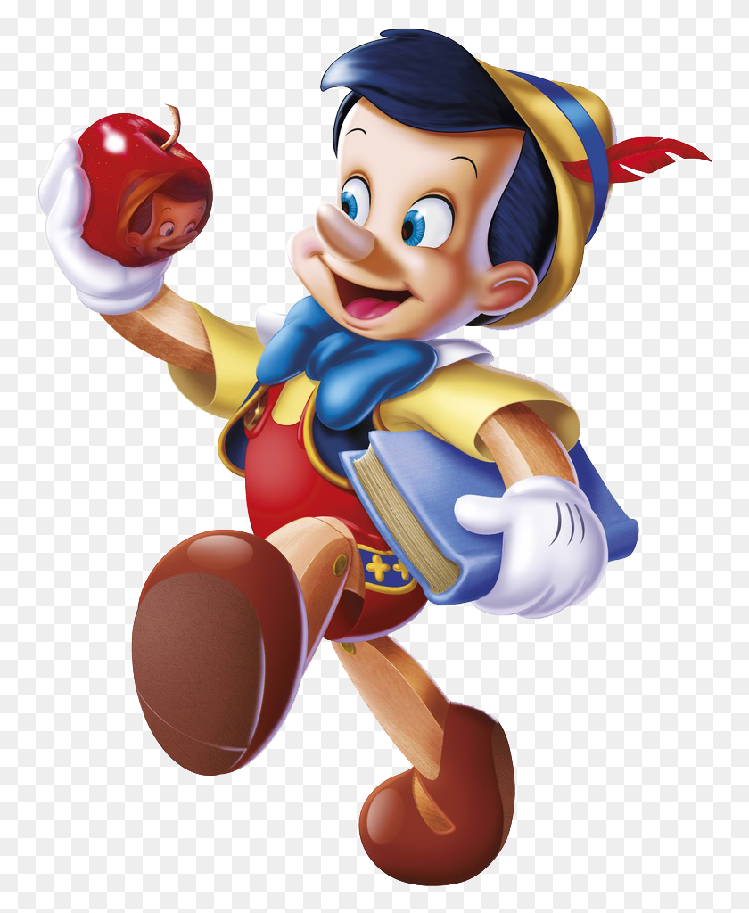 760x964 Pinocchio Clipart Gambar Disney, Toy, Person, Human HD PNG Download