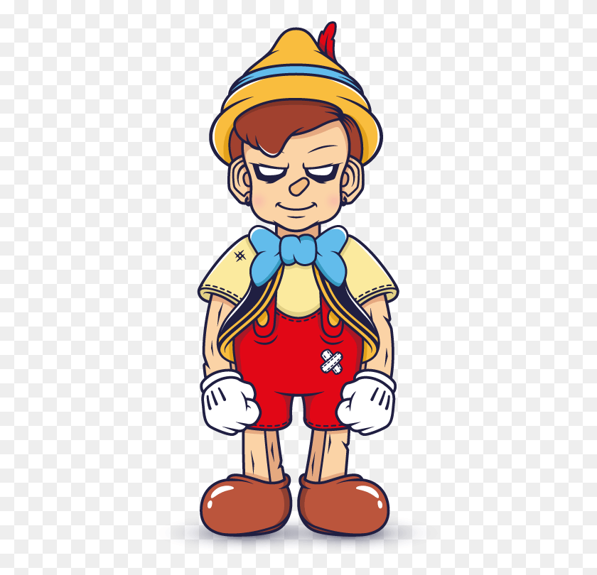411x750 Pinocchio Vector Transparent Pinocchio, Hand, Person, Human HD PNG Download