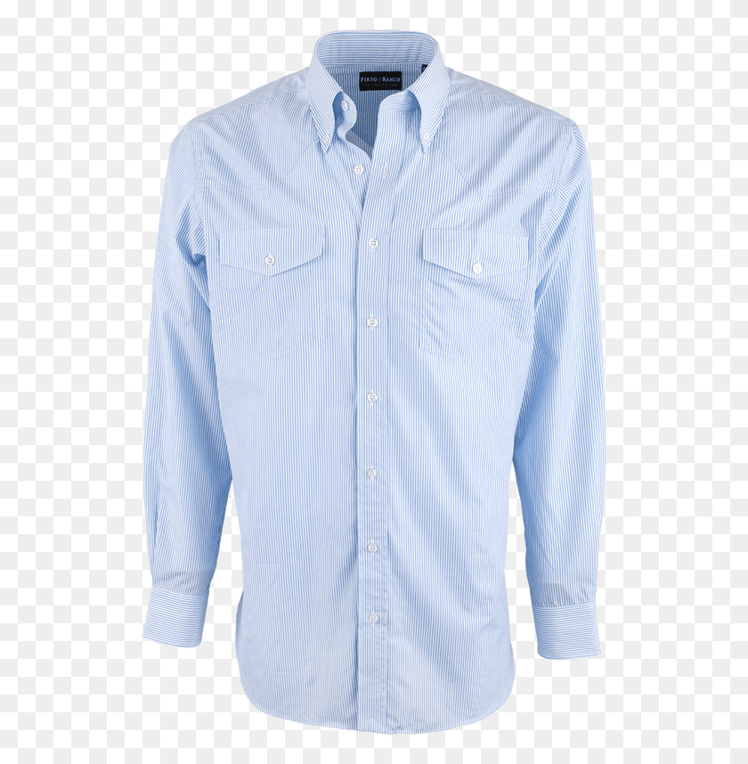 527x798 Pinto Ranch Yy Collection Camisa De Rayas De Cinta Azul Camiseta De Manga Larga, Ropa, Vestimenta, Camisa De Vestir Hd Png Descargar