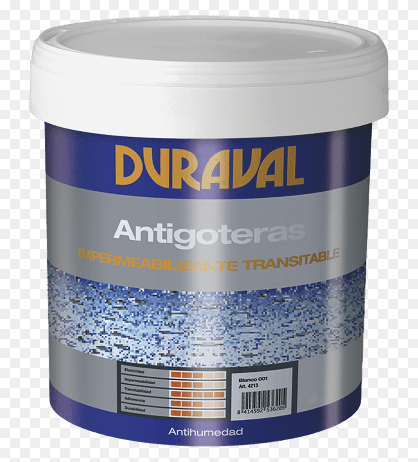 727x868 Pintura Antigoteras Duraval Paint, Paint Container, Tape, Plant HD PNG Download
