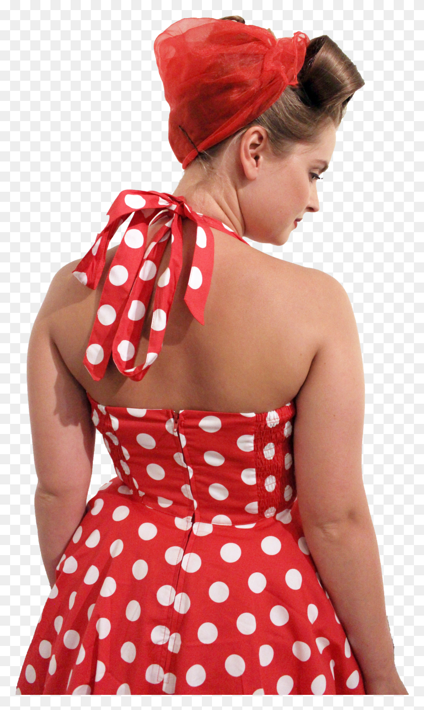 2294x3962 Pinup Red Dress HD PNG Download