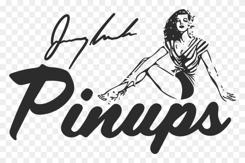 1548x989 Pinup Series Logo Illustration, Text, Person, Human HD PNG Download