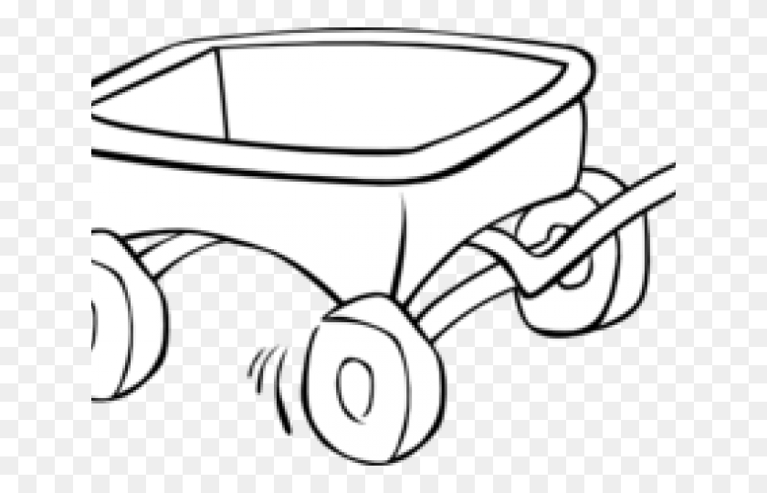 640x480 Pioneer Clipart Red Wagon Wagon Black And White Clipart, Room, Indoors, Blow Dryer HD PNG Download