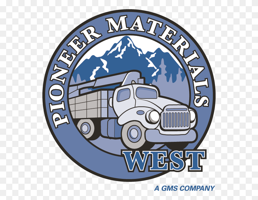 564x593 Pioneer Materials West39s Logo, Symbol, Label, Text HD PNG Download