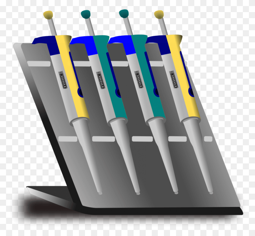 887x819 Pipette Stand Molecular Biology, Tool, Pen HD PNG Download