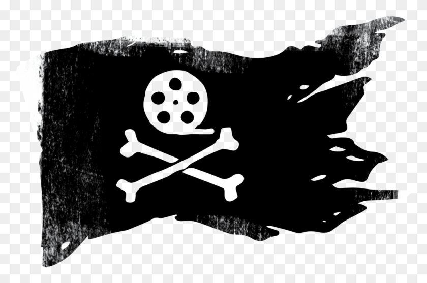 976x622 La Piratería Png / Bandera Pirata Hd Png