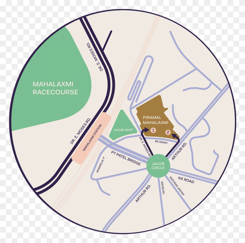 794x790 Descargar Png / Mapa De Piramal Mahalaxmi Png