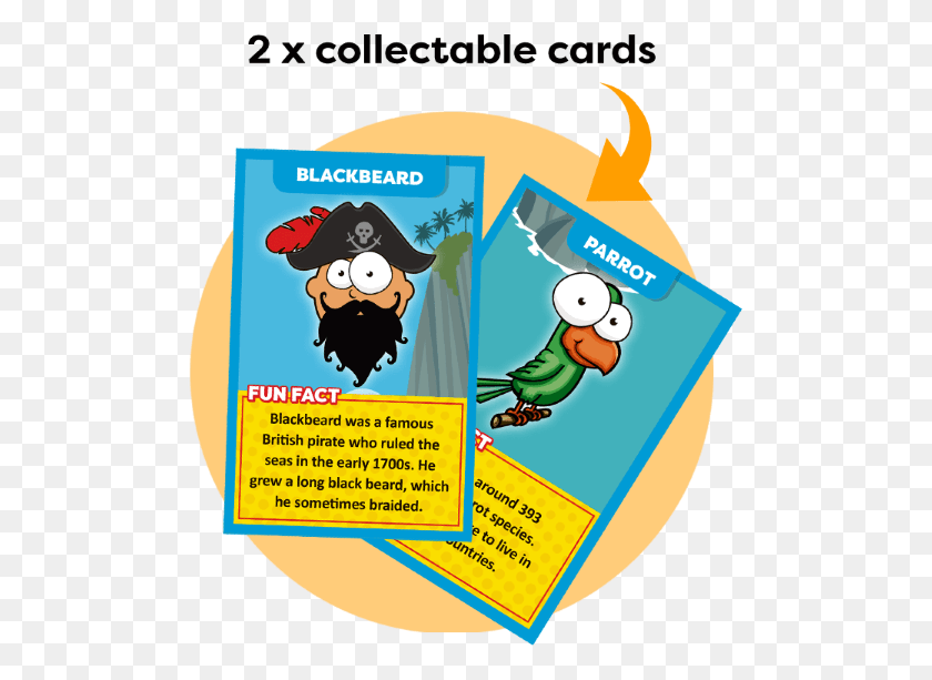 499x553 Pirate Cards Cartoon, Poster, Advertisement, Flyer HD PNG Download