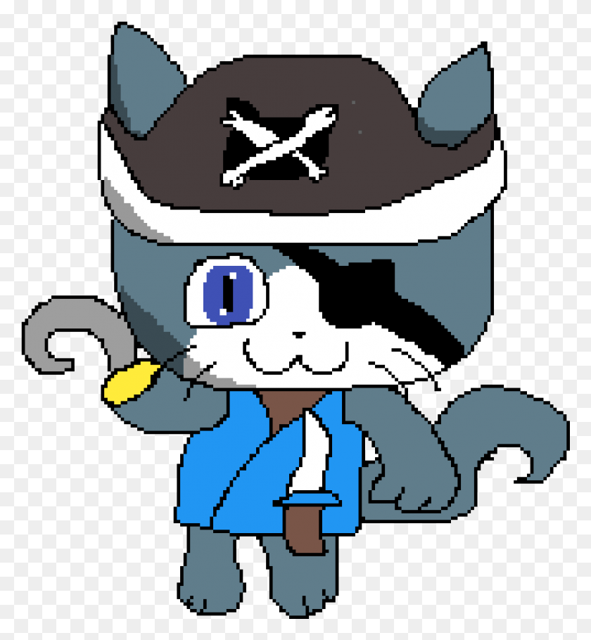 997x1087 Pirate Cat Cartoon, Poster, Advertisement, Clothing Descargar Hd Png