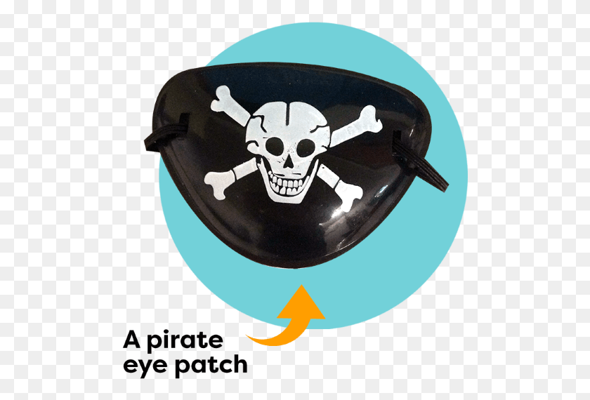 493x510 Pirate Eye Patch Pirate Eye Patch Transparent, Helmet, Clothing, Apparel HD PNG Download