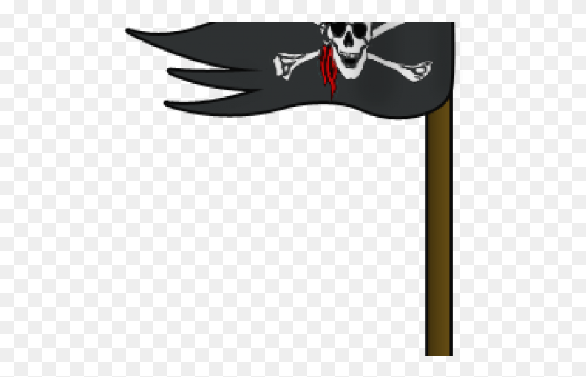 488x481 Png Пиратский Флаг