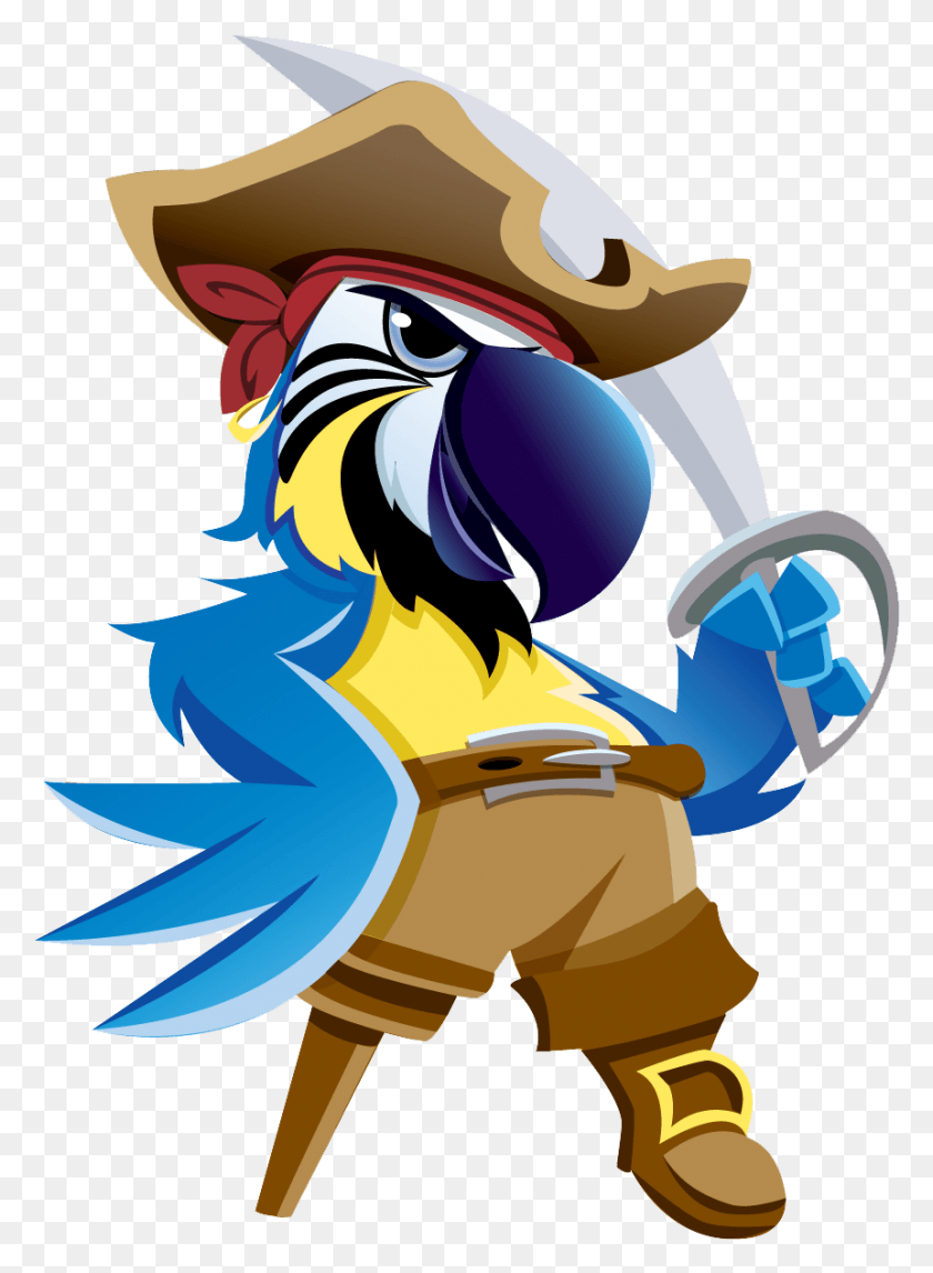 860x1198 Pirate Parrot Photos Pirate Parrot, Clothing, Apparel, Costume HD PNG Download