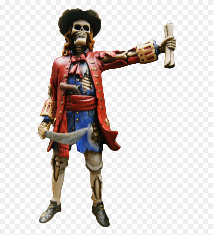 550x864 Пиратский Пик Пиратский Скелет, Человек, Человек, Самурай Hd Png Скачать
