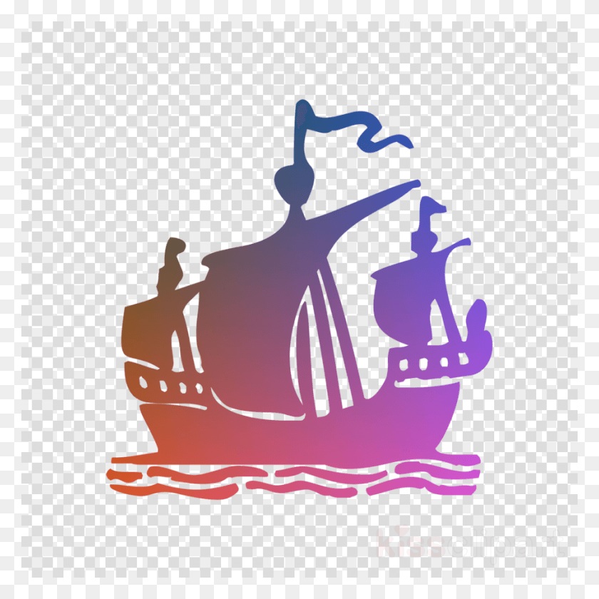 900x900 Пиратский Корабль Силуэт Прозрачная Шляпа Дня Святого Патрика, Текстура, В Горошек, Плакат Png Скачать