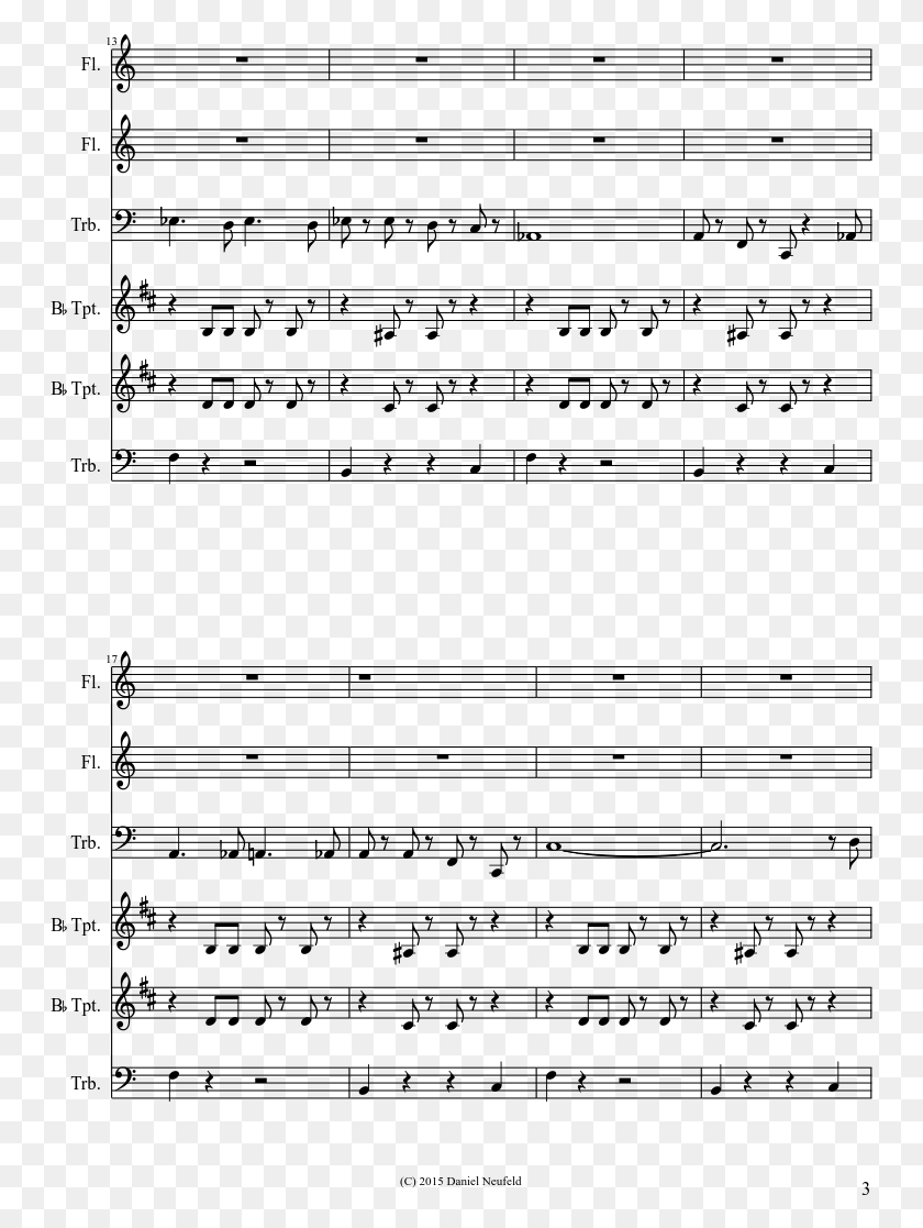749x1057 Pirate Ship Theme Sheet Music Composed By Arr Armed Forces Medley Trumpet, Gray, World Of Warcraft HD PNG Download