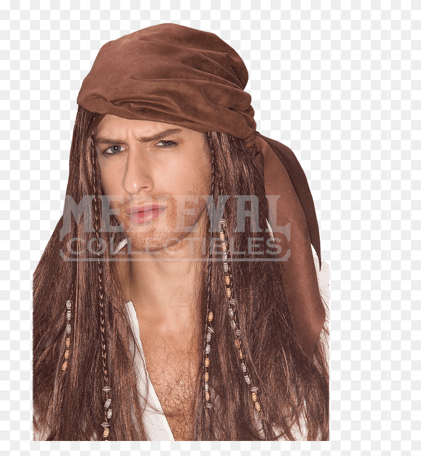 711x851 Pirates Hair Wig, Clothing, Apparel, Face HD PNG Download