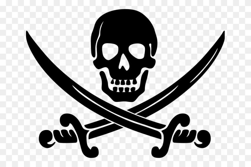 665x500 Pirates Logo Vector Pirate Clip Art, Gray, World Of Warcraft HD PNG Download