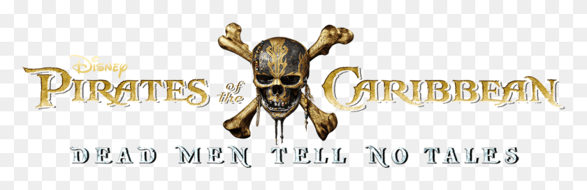 1270x347 Pirates Of The Caribbean Dead Men Tell No Tales Logo, Poster, Advertisement, Costume HD PNG Download