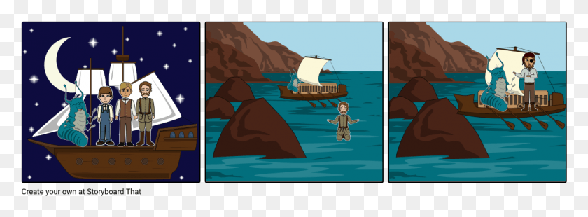 1145x368 Pirates Storyboard, Nature, Outdoors, Adventure HD PNG Download
