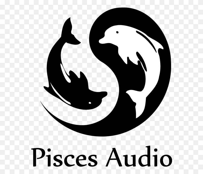 584x659 Pisces Audio Logo Illustration, Bird, Animal HD PNG Download