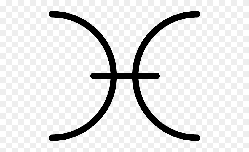 Pisces Gray Transparent PNG