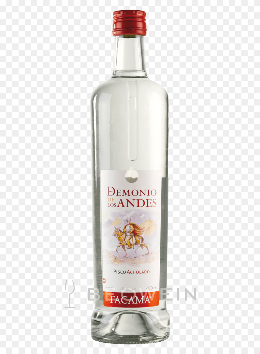 427x1081 Pisco Demonio De Los Andes, Liquor, Alcohol, Beverage HD PNG Download